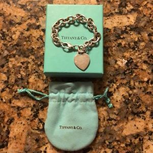 Tiffany & Co. Heart Tag Charm Bracelet